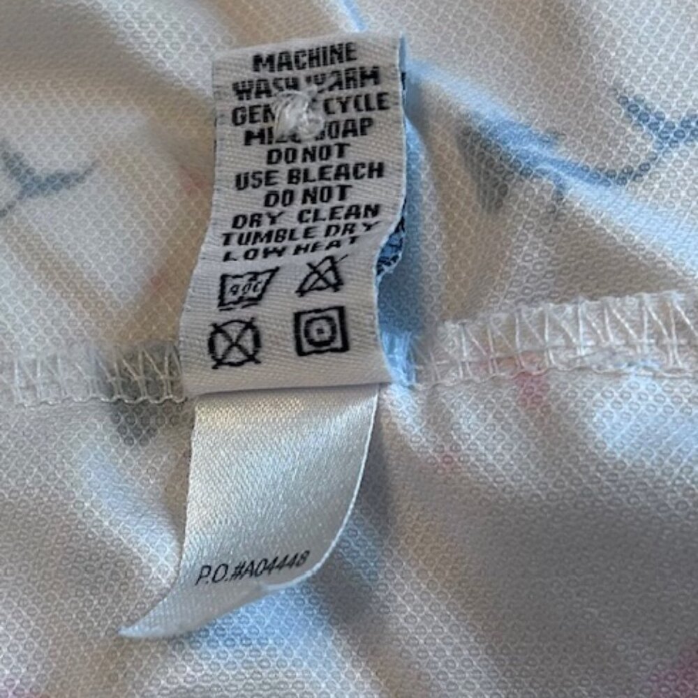 Straight Down Golf Shirt White Mermaid Harbor Shores Resort Sz XL Benton Harbor - Picture 10 of 10